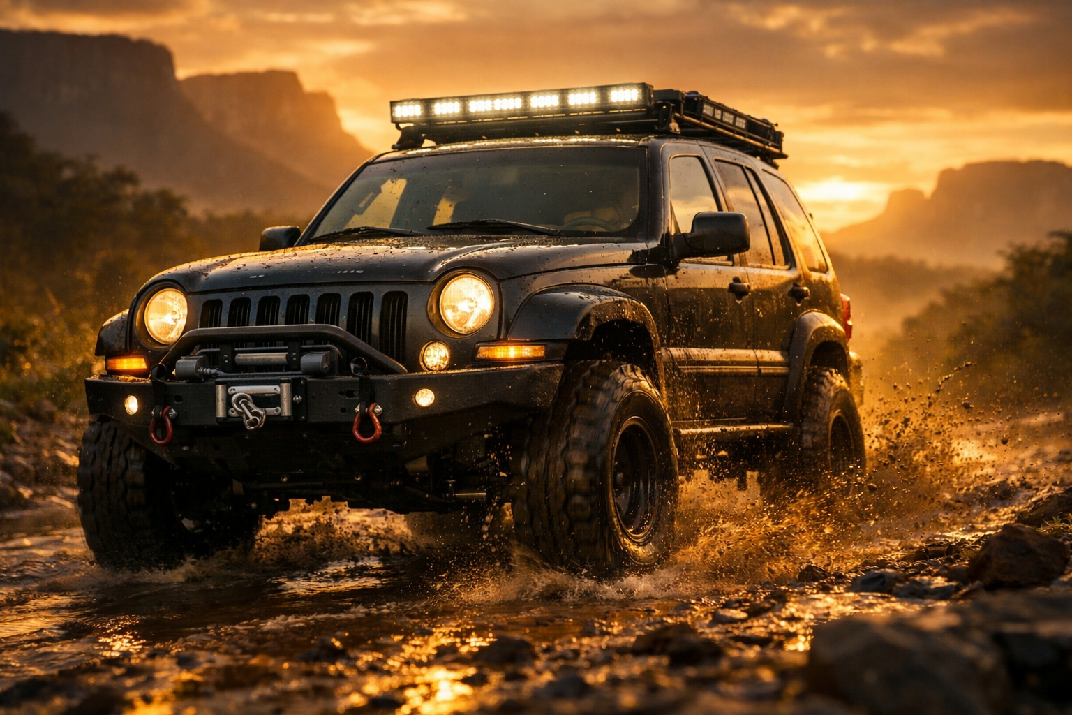 Jeep Liberty KJ Off-Road